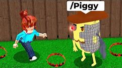 PIGGY But I Use ADMIN COMMANDS to WIN..
