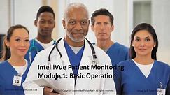Philips IntelliVue Patient Monitoring - Basic Operation
