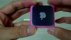New iPod nano 6 Protective Case - Silicone (Pink/Green)