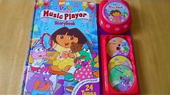 Dora the Explorer Music Player Story book with tunes, sounds and nursery rhymes