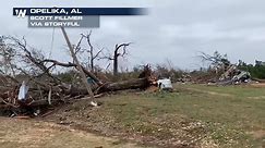 Alabama Tornado Damage