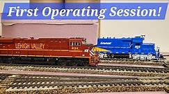 HO Scale Switching Layout - First Operating Session