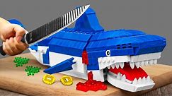 LEGO FOOD in 1 HOURS part #4! | Best of Lego LEGO SHARK Animation - Stopmotion cooking & ASMR