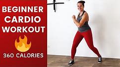 40 Minute Cardio Workout for Beginners at Home – Beginner Exercises to Lose Weight – No Equipment