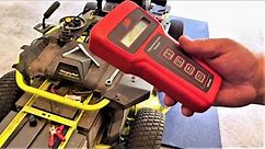 Testing And Replacing Batteries In Our 100AH RYOBI Electric Riding Lawnmower!