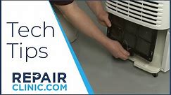 Clean Dehumidifier Coils and Filters - Tech Tips from Repair Clinic