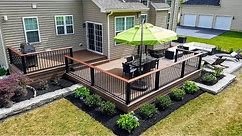 Full Backyard Renovation - Deck, Patio, and Landscaping