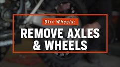 How To Remove Motorcycle Wheels | Dirt Bikes