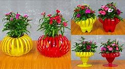 3 DIY Beautiful Flower Pots | Recycling Plastic Bottles To Make Amazing Flower Pot for Lovely Garden