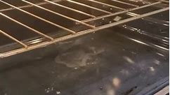 Just trust me, this is the easiest way to clean those greasy, gunky oven racks! More info in the comments. #oven #ovencleaning #howtoclean #cleaning #cleaningvideo | Lamberts Lately