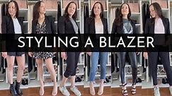 9 Blazer Outfit Ideas | How To Style Blazers