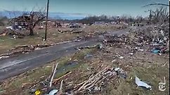 Drone Footage Captures Scope of Tornado Devastation in Kentucky