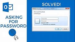 How to Fix Microsoft Outlook Keeps Asking For Password - ✅ Solved! ✅