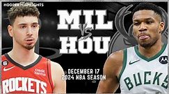 Milwaukee Bucks vs Houston Rockets Full Game Highlights | Dec 17 | 2024 NBA Season