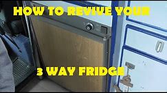 How to service and repair a 3 way fridge - Motorhome, caravan or camper van fridge