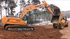 New Liebherr R924 Stage IIIB / Tier 4i Excavator And Hydrema Dumpers