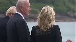 Dr. Jill Biden Wore a "Love" Blazer For the G7 Summit