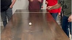 Homemade Family Game Ping Pong Ball in Cup Challenge