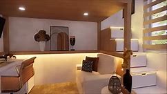 Cozy Loft Bed Idea for Small Rooms
