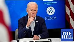 #BREAKING: Biden holds briefing at FEMA HQ as Hurricane Ida makes landfall