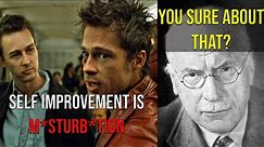 Was Fight Club right About "Self Improvement?" (Jungian Analysis)