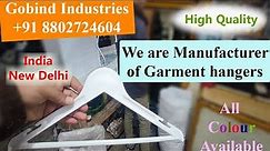 Cloth Hanger Manufacturer | Garment Hangers | 360° swivel hook | Call us : +91 8802724604 #hanger