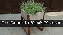 DIY Paver Planters: How to Make Concrete and Geometric Designs