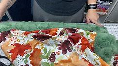 How to Sew a Self-Binding Blanket (& Free Sewing Pattern)