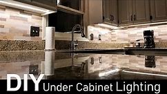 DIY Under Cabinet Lighting - Full Walkthrough