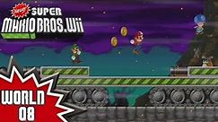 Newer Super Mario Bros. Wii - World 8 (1/4)