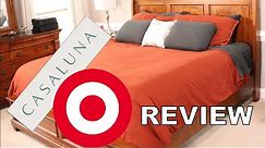 Casaluna bedding set from Target review duvet, duvet cover, jersey sheets and pillows review