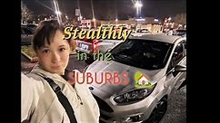 Solo Car Camping in the Suburbs | Tiny Car Stealth Camping