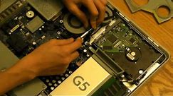 How to: iMac G5 Hard Drive Replacement