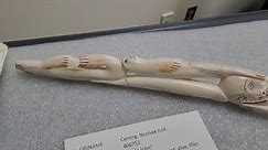 Walrus Ivory carving made... - Alaska Native Heritage Center