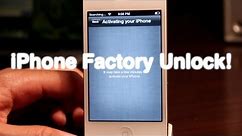 iPhone 4S Factory Unlock in 10 minutes