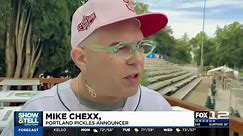 KPTV - Show and Tell with Tony: Portland Pickles play-by-play announcer Mike Chexx