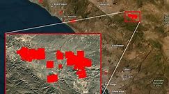 Highland Fire Map, Update As Thousands Flee California Inferno