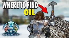 WHERE TO FIND OIL ON THE ISLAND IN ARK SURVIVAL ASCENDED