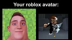 Mr Incredible becoming Old (Your Roblox avatar)