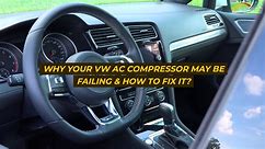 Why Your VW AC Compressor May Be Failing & How To Fix It? - video Dailymotion