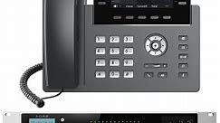 Business Phone System: MM S-304. Supports 4 Traditional Lines, 80 VoIP Lines & 300 Extensions