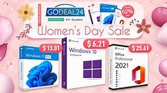 Software Women’s Day Sale: Get Genuine Windows 10 and Lifetime Office for a Budget-Friendly Price