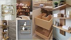 20+ Unique Bathroom Shelving Ideas & Bathroom Shelf Decor Ideas