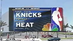 NBA On NBC - Knicks @ Heat 2000 Playoffs Deciding Game 7!