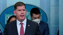 Labor Secretary Walsh expected to leave Biden administration for hockey union job