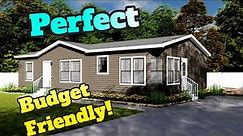 On a Budget? This Mobile Home tour will show you luxury living without breaking the bank!