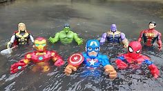Avengers SUPERHERO Toys, Spider-Man, Iron Man, Hulk Smash, Captain America, Thanos, Thor, Venom