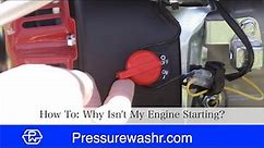 Pressure Washer Won't Start? Try these tips first.| Pressurewashr.com
