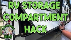 RV Storage Compartment Hack!
