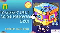 PRODIGY MATH GAME | Opening July 2022 Ultimate Member Box | **Prodigy Queen** | Prodigy Member Box